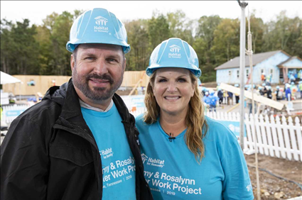 Garth Brooks and Trisha Yearwood Build 21 Homes in Nashville